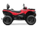 cfmoto gladiator x520 bocni pohled cervena