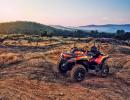 cfmoto gladiator x1000 oranzova predni pohled