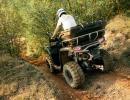 cfmoto gladiator x1000 overland g3 zadni pohled jizda kopec