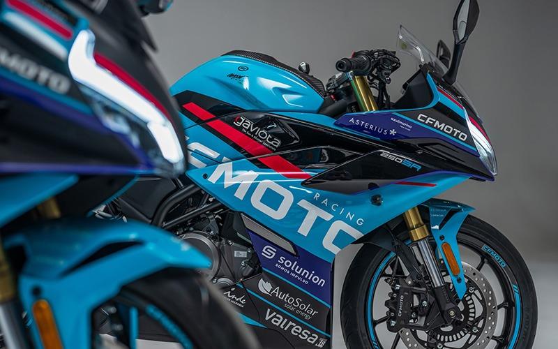 cfmotosr champion bocni predni cast double detail