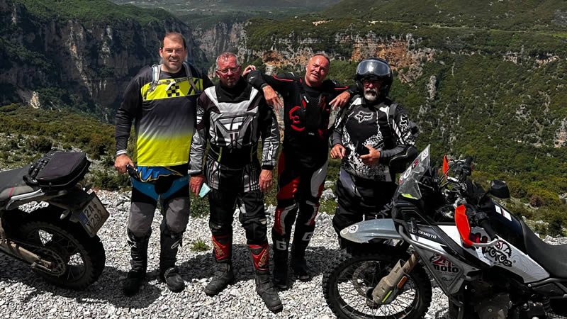 CFMOTO v albánských horách