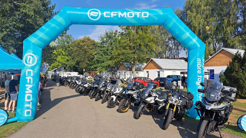 Sraz CFMOTO - Kemp Rožnov pod Radhoštěm