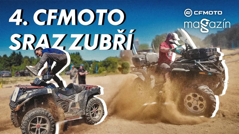 4. sraz čtyřkolek CFMOTO v Zubří